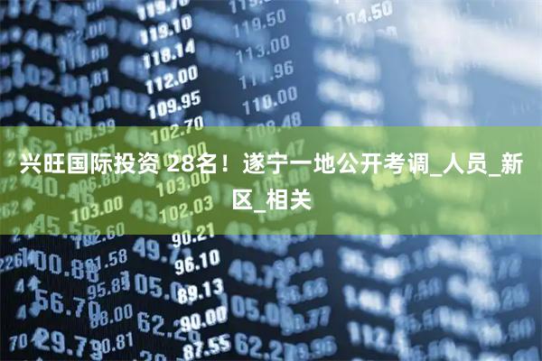 兴旺国际投资 28名！遂宁一地公开考调_人员_新区_相关